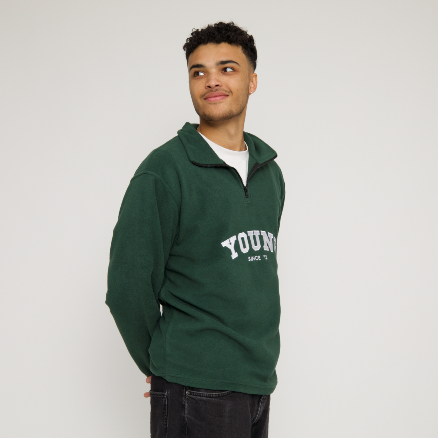 College Retro Fleece (Forest Green)