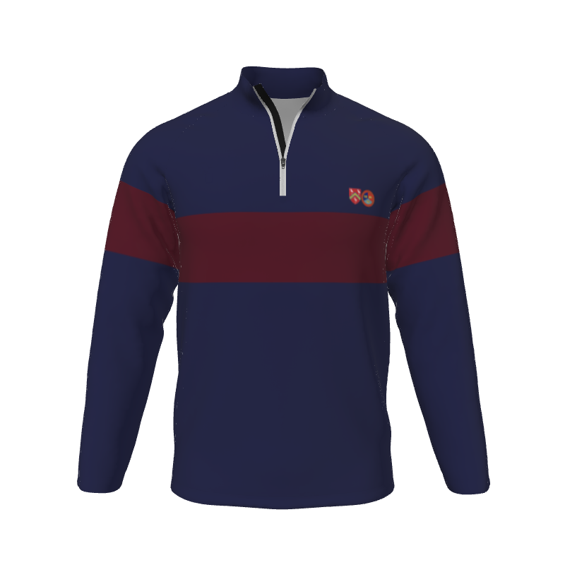 Cotton Quarter-Zip 3 Y1 Custom Cotton Quarter-Zip. (x 15)