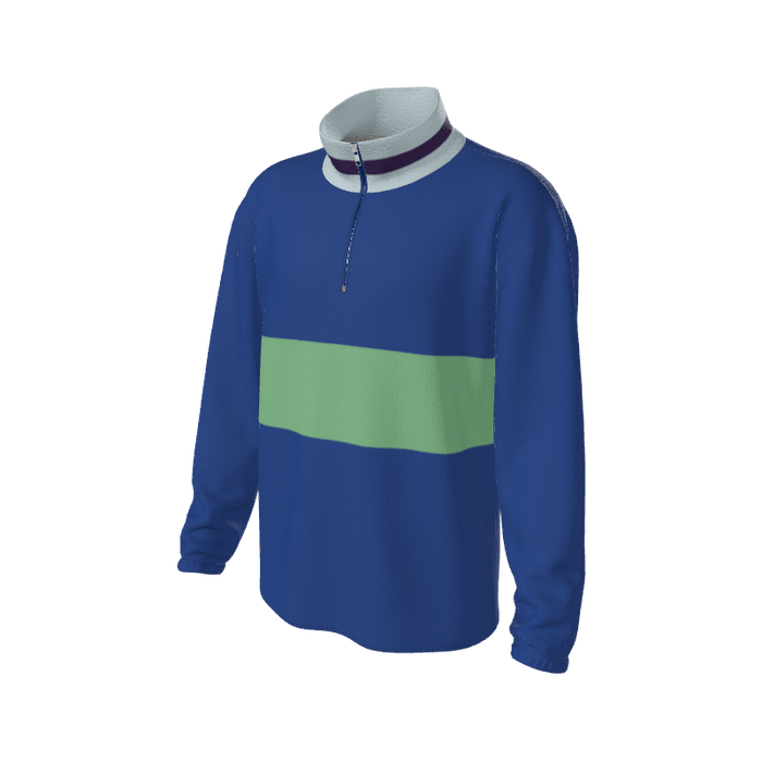 Retro Quarter Zip Fleece 6 Y1 Custom Retro Quarter Zip Fleece. (x 17)