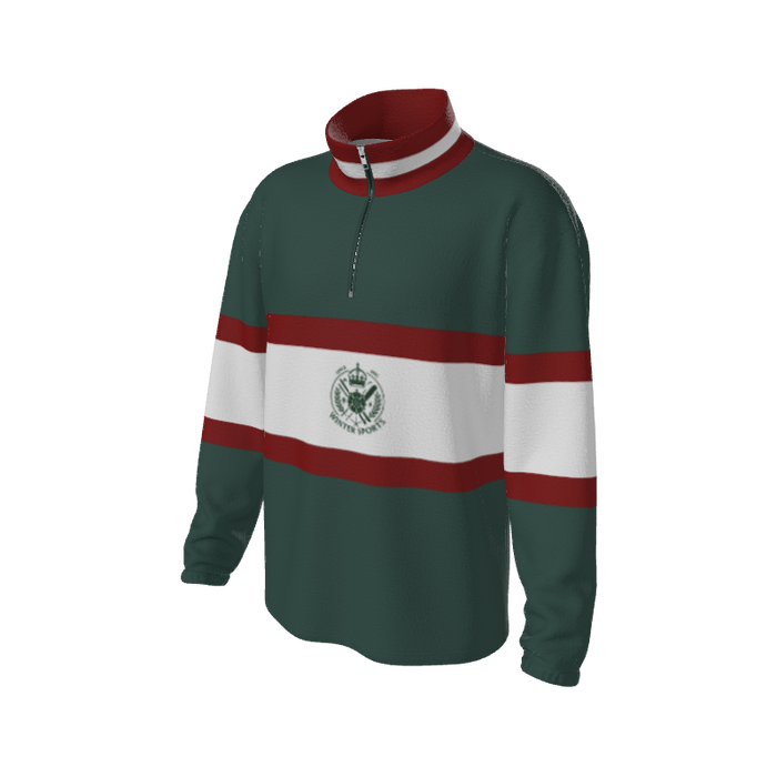 Retro Quarter Zip Fleece 5 Y1 Custom Retro Quarter Zip Fleece. (x 100)