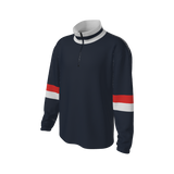 Retro Quarter Zip Fleece 3 Y1 Custom Retro Quarter Zip Fleece. (x 15)