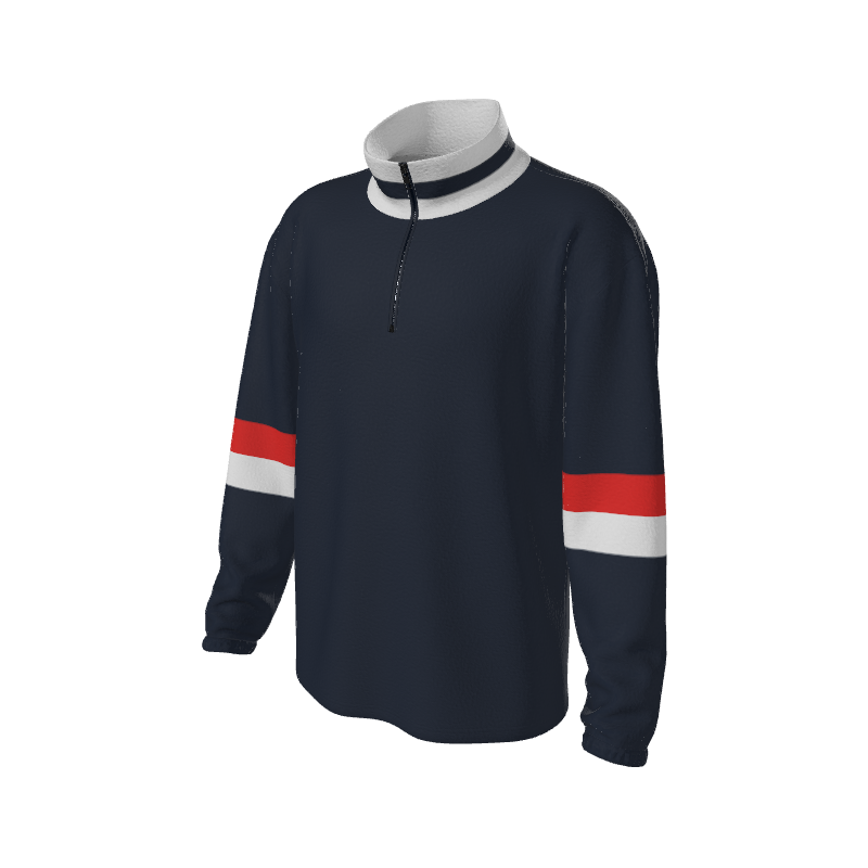 Retro Quarter Zip Fleece 3 Y1 Custom Retro Quarter Zip Fleece. (x 15)