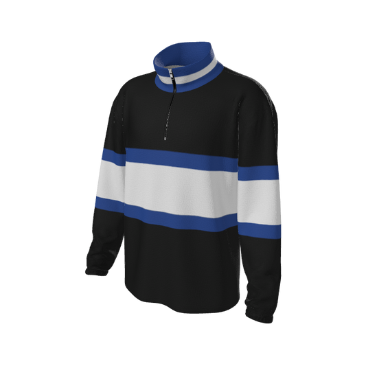Retro Quarter Zip Fleece 5 Y1 Custom Retro Quarter Zip Fleece. (x 15)
