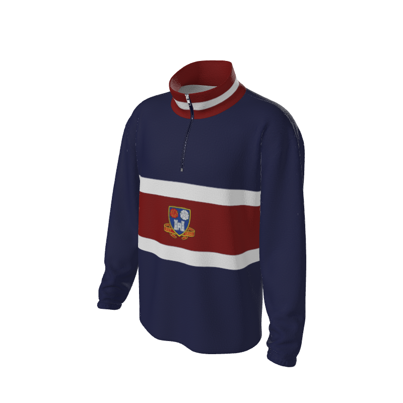Retro Quarter Zip Fleece 2 Y1 Custom Retro Quarter Zip Fleece. (x 15)