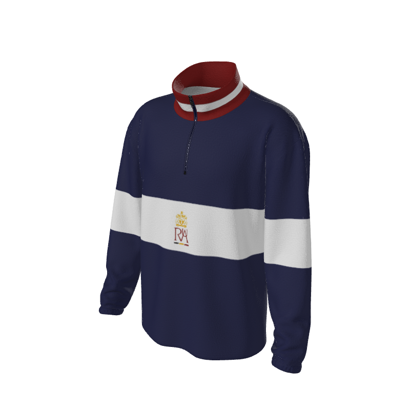 Retro Quarter Zip Fleece 1 Y1 Custom Retro Quarter Zip Fleece. (x 19)