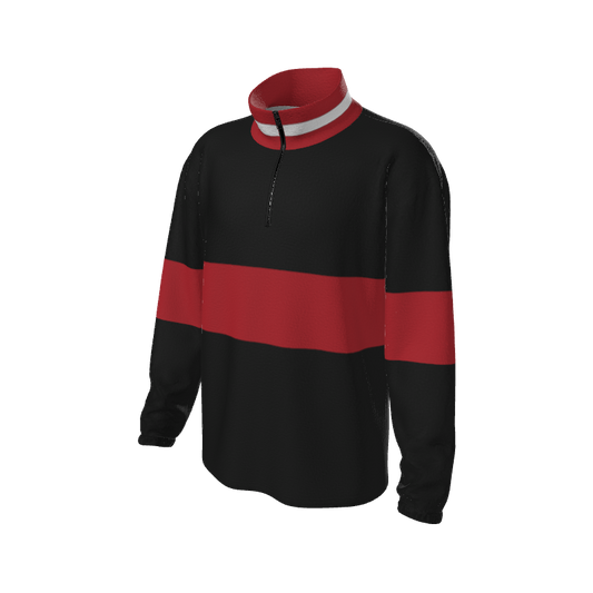 Retro Quarter Zip Fleece 1 Y1 Custom Retro Quarter Zip Fleece. (x 17)