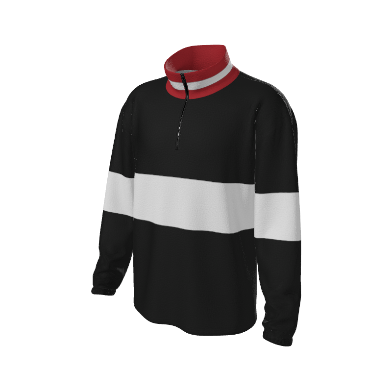 Retro Quarter Zip Fleece 1 Y1 Custom Retro Quarter Zip Fleece. (x 15) by Y1
