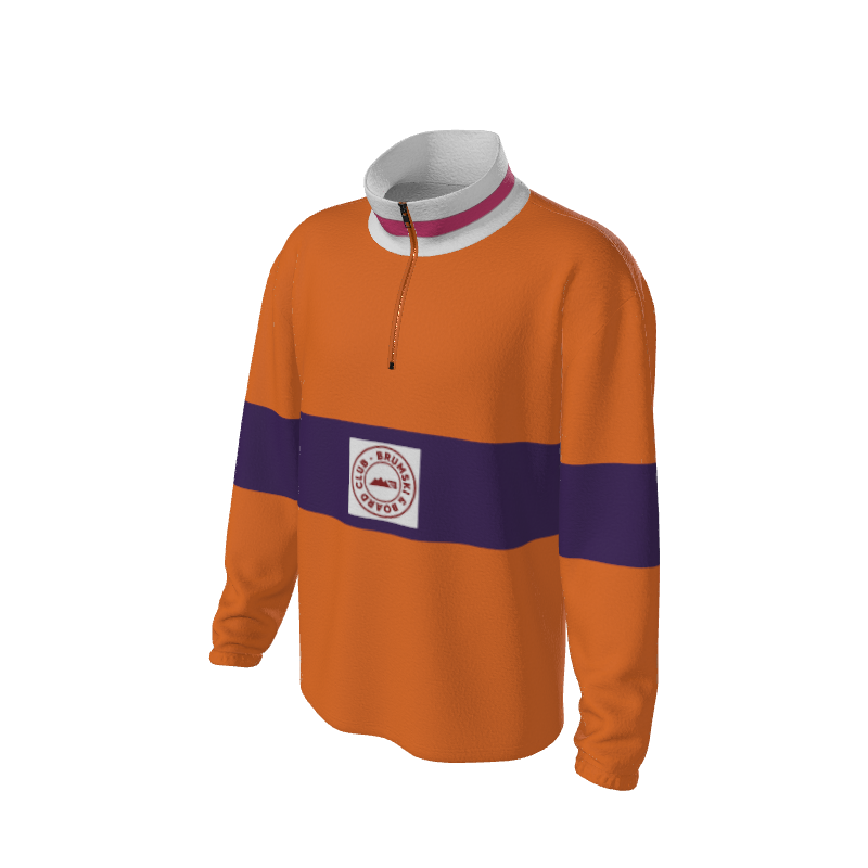 Retro Quarter Zip Fleece 1 Y1 Custom Retro Quarter Zip Fleece. (x 19)