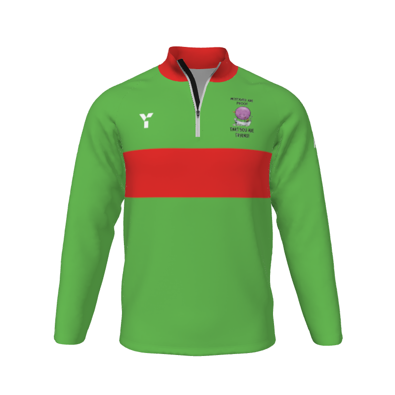 Cotton Quarter-Zip 2 Y1 Custom Cotton Quarter-Zip. (x 15)