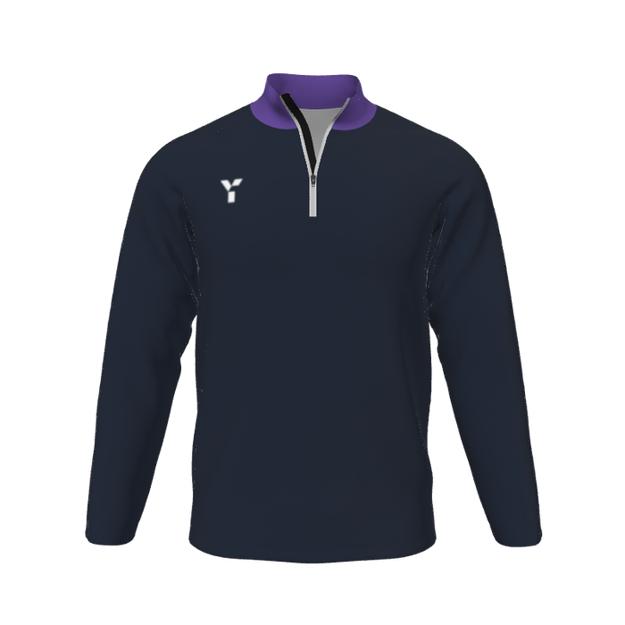 Cotton Quarter-Zip 1 Y1 Custom Cotton Quarter-Zip. (x 15)