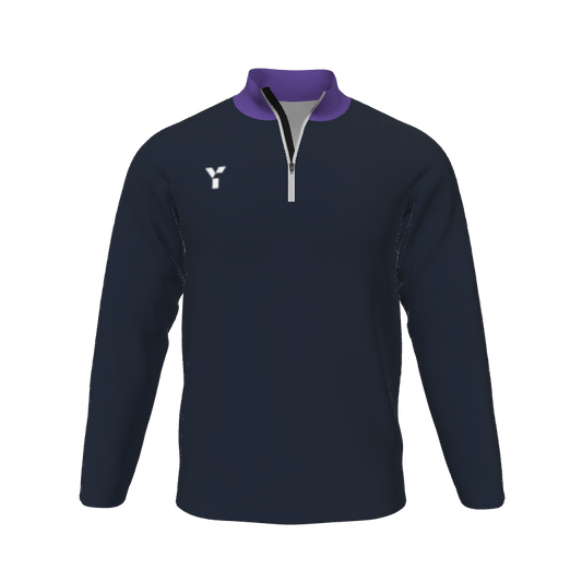 Cotton Quarter-Zip 1 Y1 Custom Cotton Quarter-Zip. (x 15)