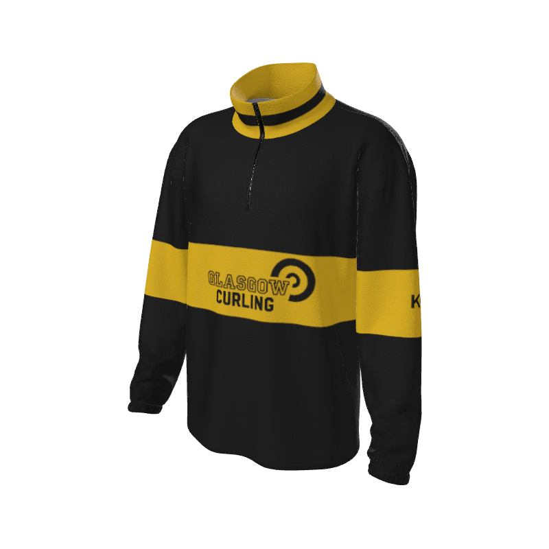 Retro Quarter Zip Fleece 1 Y1 Custom Retro Quarter Zip Fleece. (x 15) by Y1