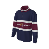 Retro Quarter Zip Fleece 5 Y1 Custom Retro Quarter Zip Fleece. (x 15)