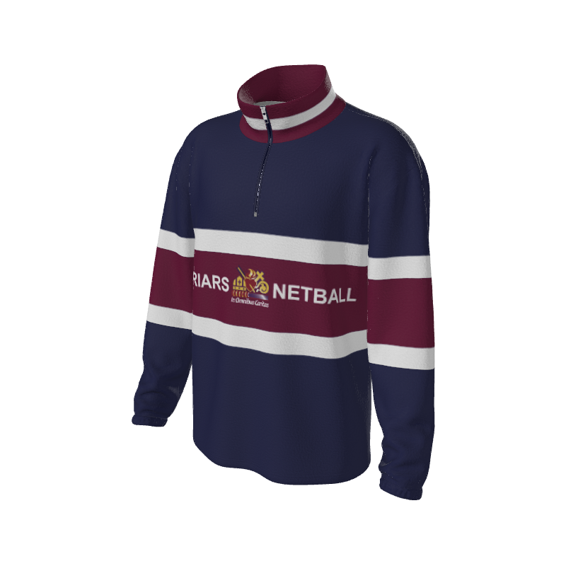 Retro Quarter Zip Fleece 5 Y1 Custom Retro Quarter Zip Fleece. (x 15)