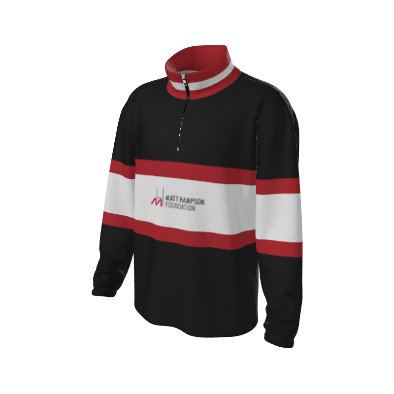 Retro Quarter Zip Fleece 5 Y1 Custom Retro Quarter Zip Fleece. (x 30)