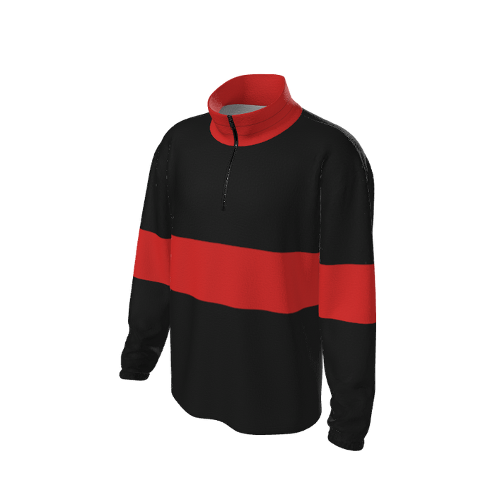 Retro Quarter Zip Fleece 1 Y1 Custom Retro Quarter Zip Fleece. (x 100)