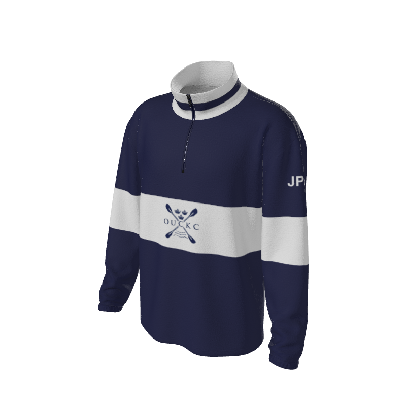 Retro Quarter Zip Fleece 1 Y1 Custom Retro Quarter Zip Fleece. (x 15)