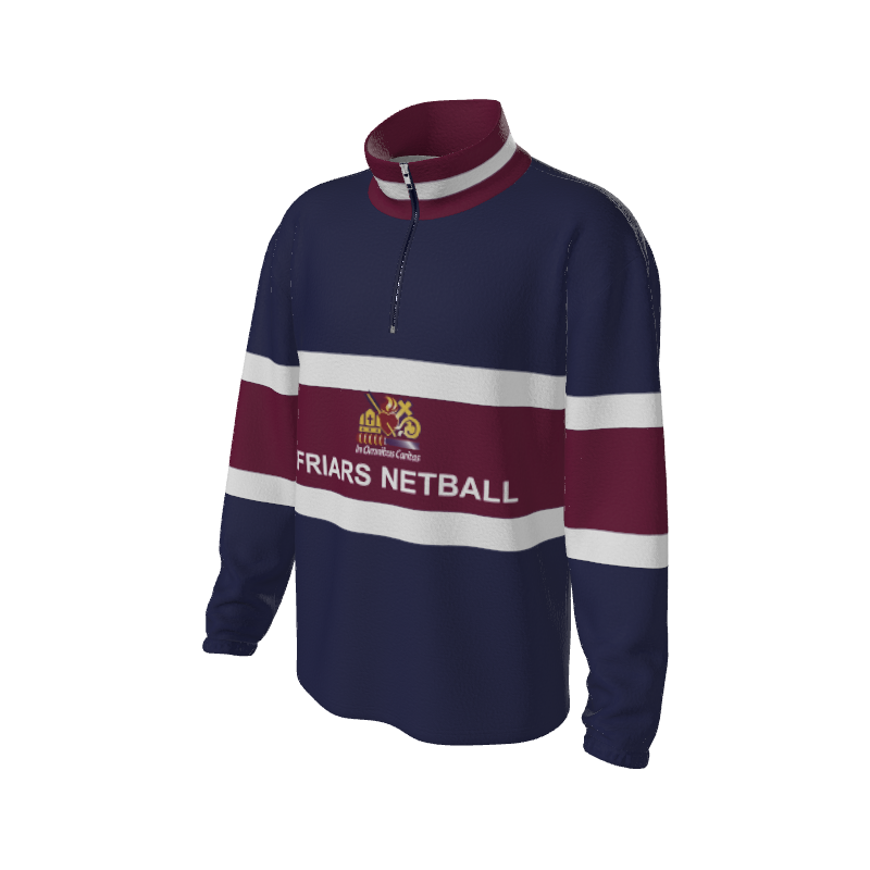 Retro Quarter Zip Fleece 5 Y1 Custom Retro Quarter Zip Fleece. (x 15) by Y1