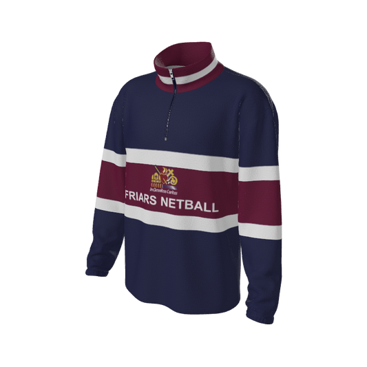 Retro Quarter Zip Fleece 5 Y1 Custom Retro Quarter Zip Fleece. (x 15)