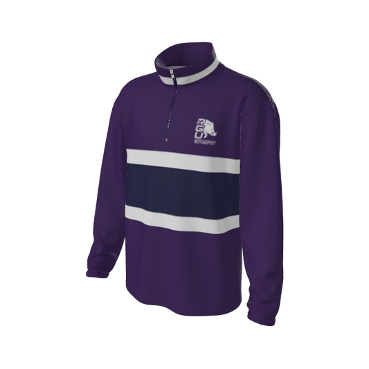 Retro Quarter Zip Fleece 2 Y1 Custom Retro Quarter Zip Fleece. (x 16)