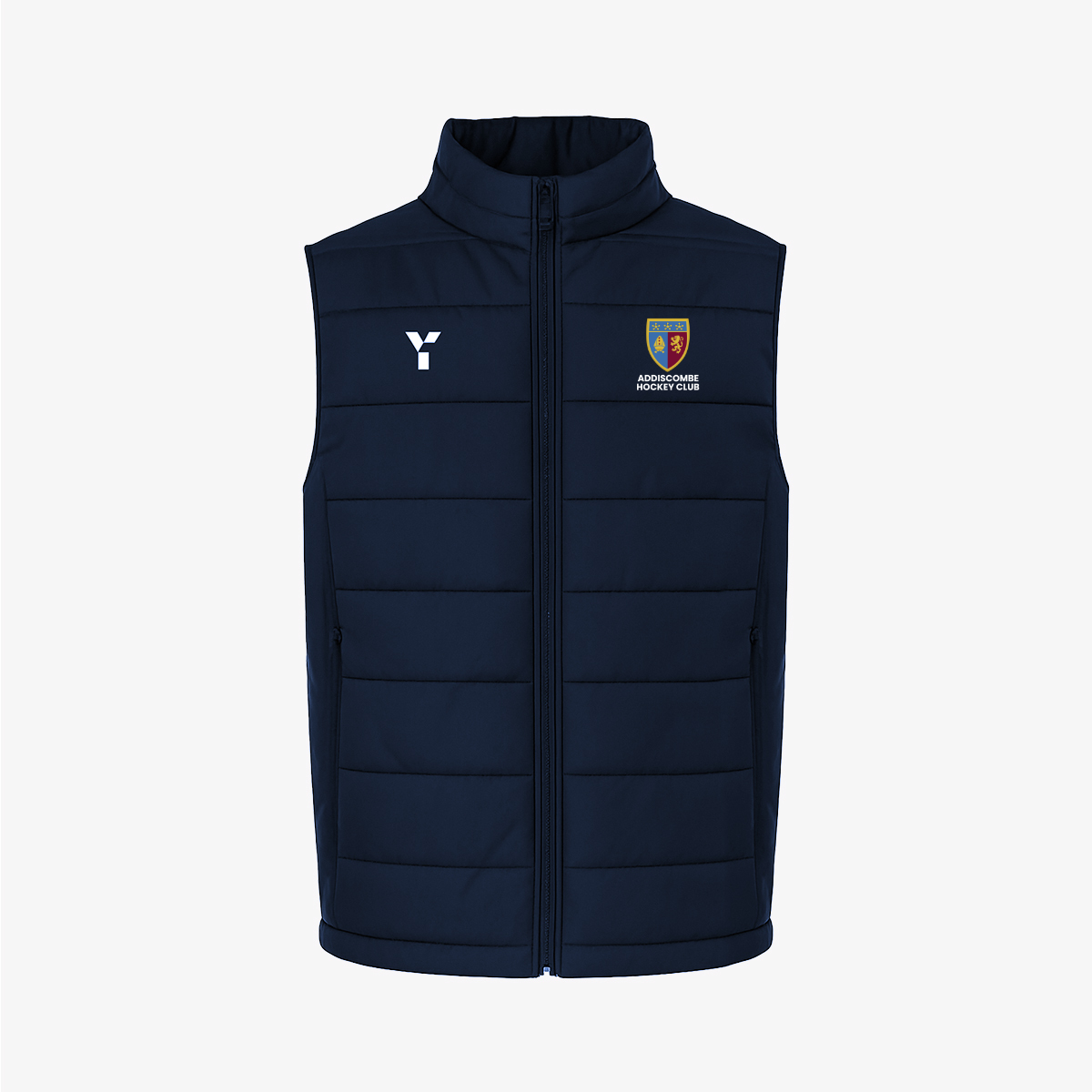 Addiscombe HC - Gilet Men's Navy club teamwear by Y1