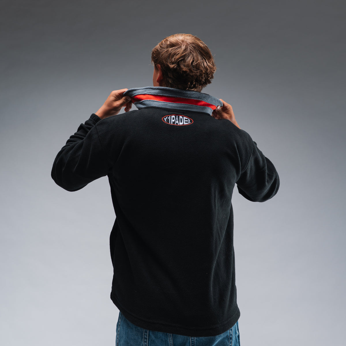 Y1 Padel Pill Retro Fleece Black