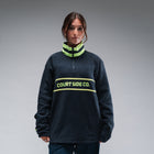 Courtside Co Fleece Stonewash Navy