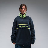 Courtside Co Fleece Stonewash Navy