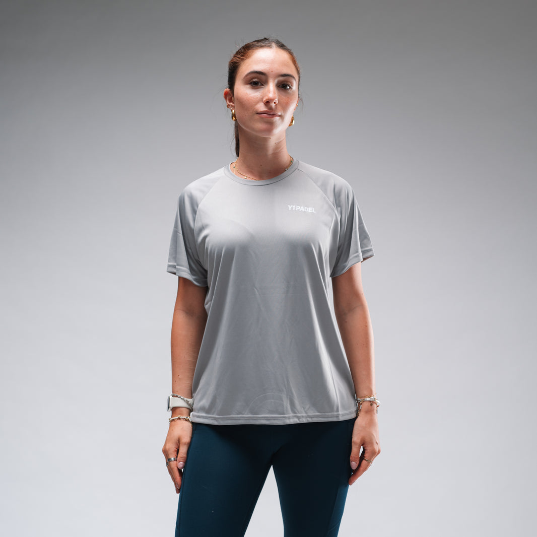 Women's Stonewash White Padel Shirt