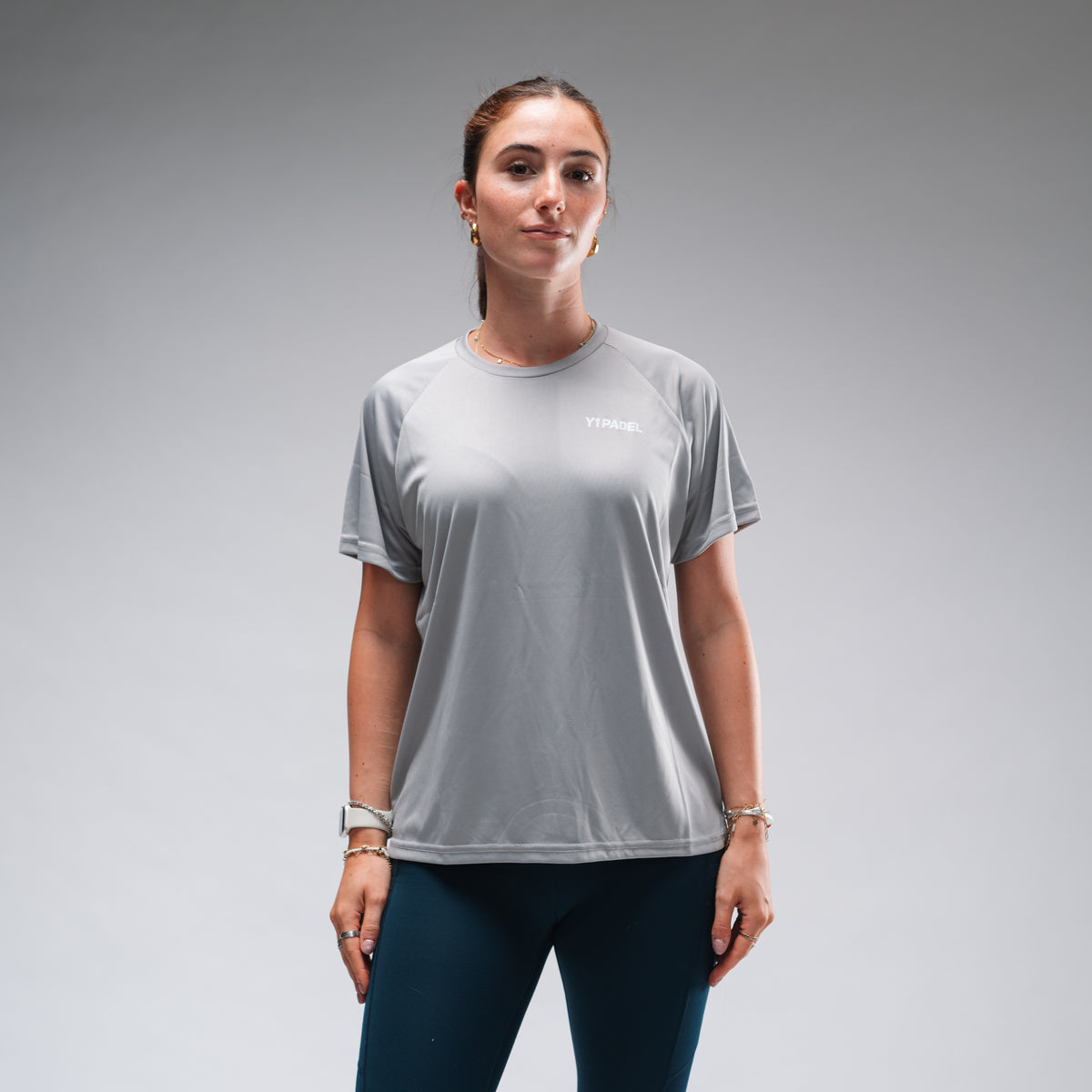 Women's Stonewash White Padel Shirt