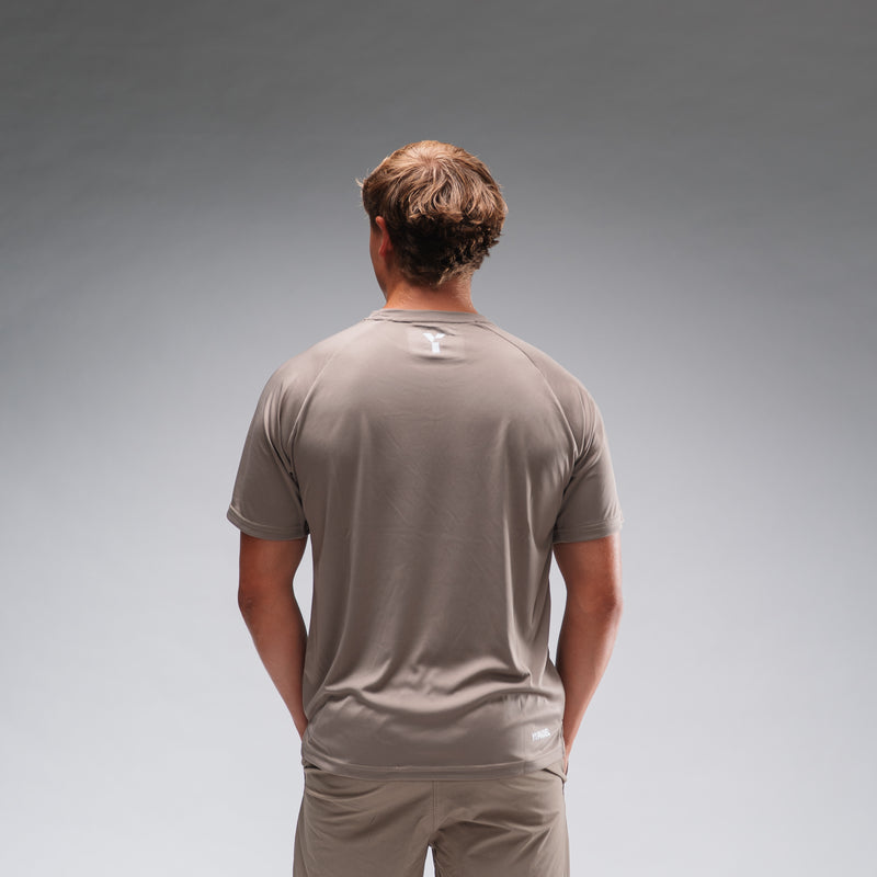 Men's Toas Taupe Padel Shirt