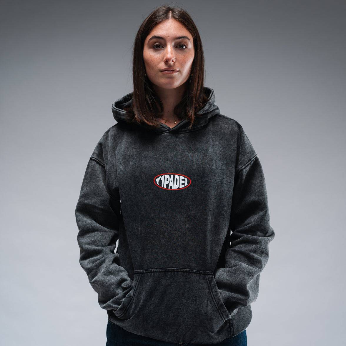 Oversized Y1 Padel Pill Hood Black