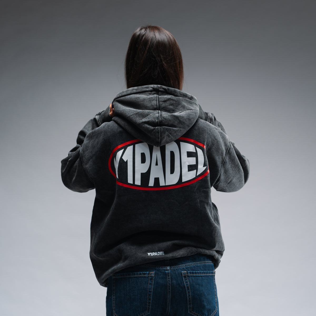 Oversized Y1 Padel Pill Hood Black by Y1 - view 3