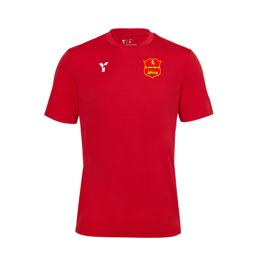 Ashford HC - Junior Short Sleeve Training Top Unisex Red