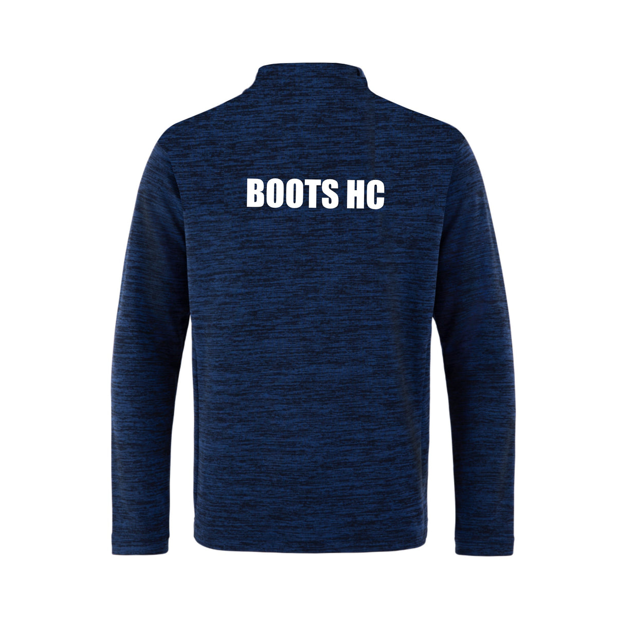 Boots HC - Fugi Quarter Zip Unisex Navy Melange club teamwear by Y1 - view 2
