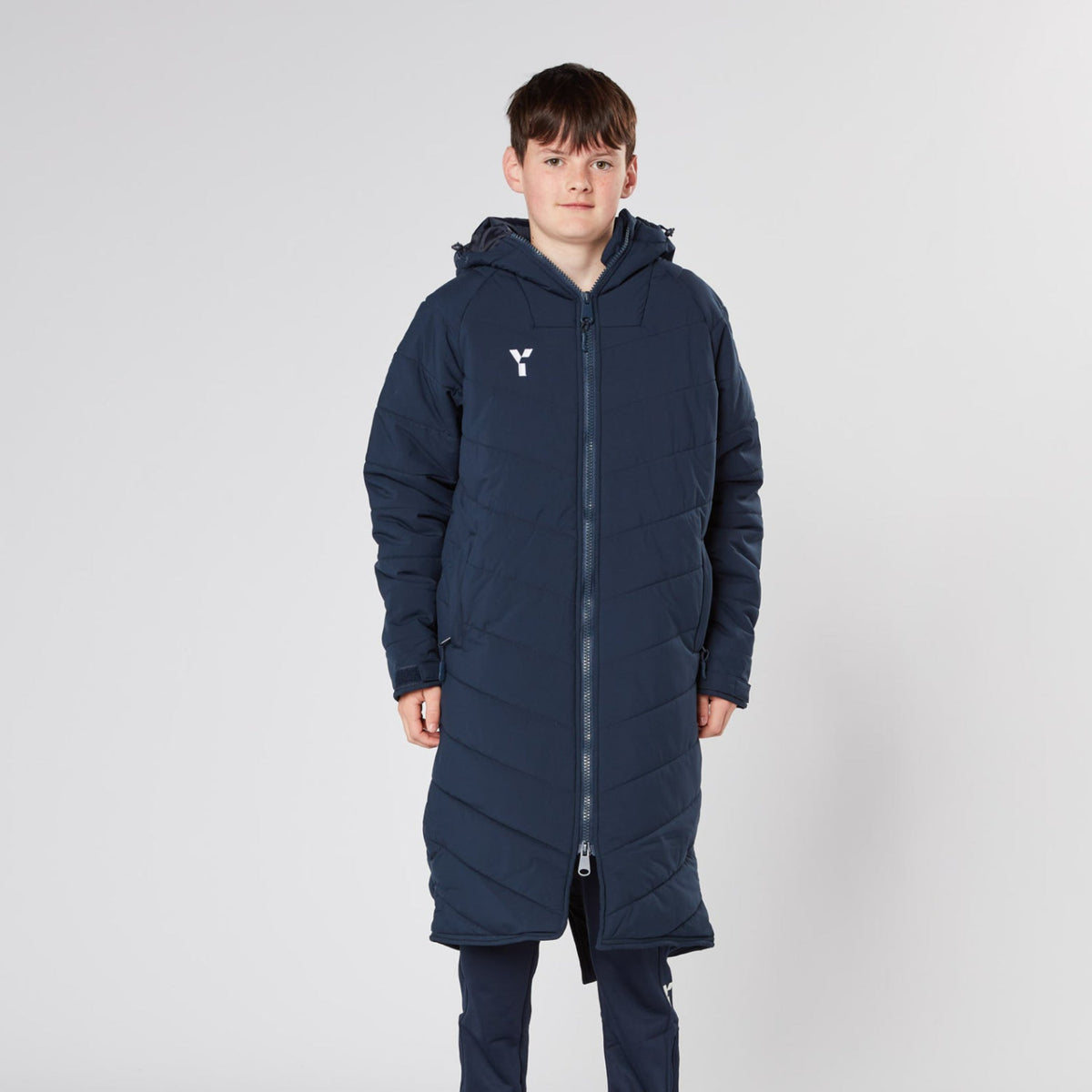 Padel4All Eastbourne - Bench Jacket Unisex Black by Y1 - view 5