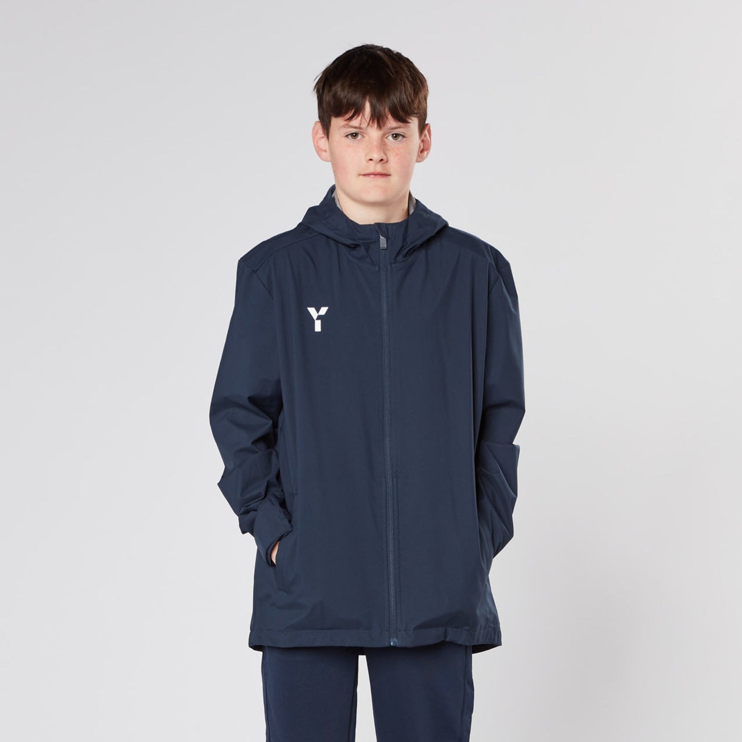 Padel4All Eastbourne - Raincoat Unisex Navy