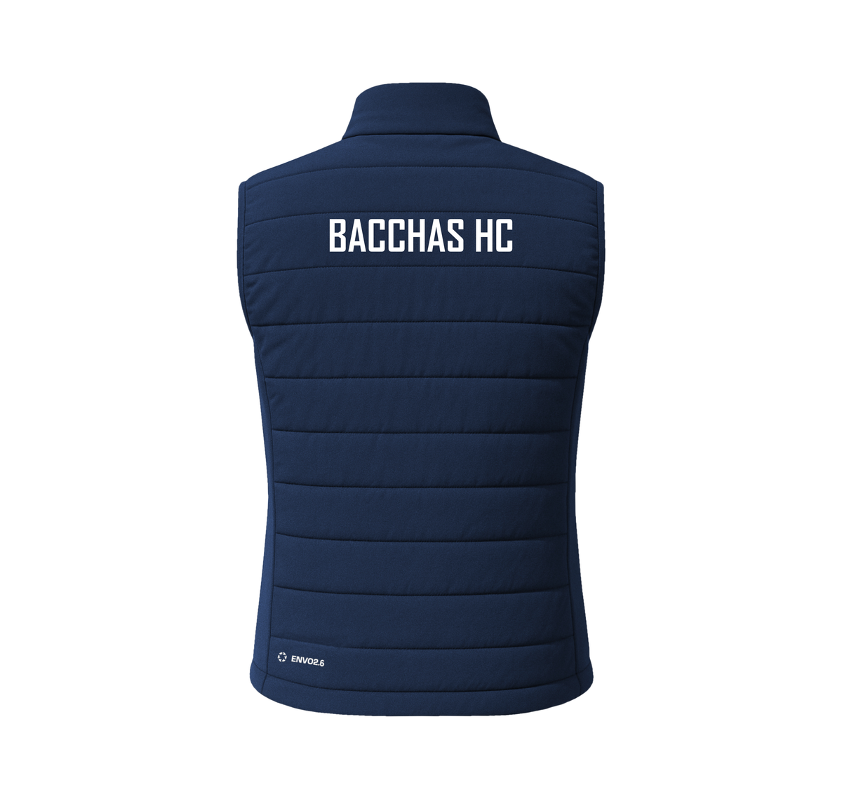 Bacchas HC - Gilet Women's Navy club teamwear by Y1 - view 2