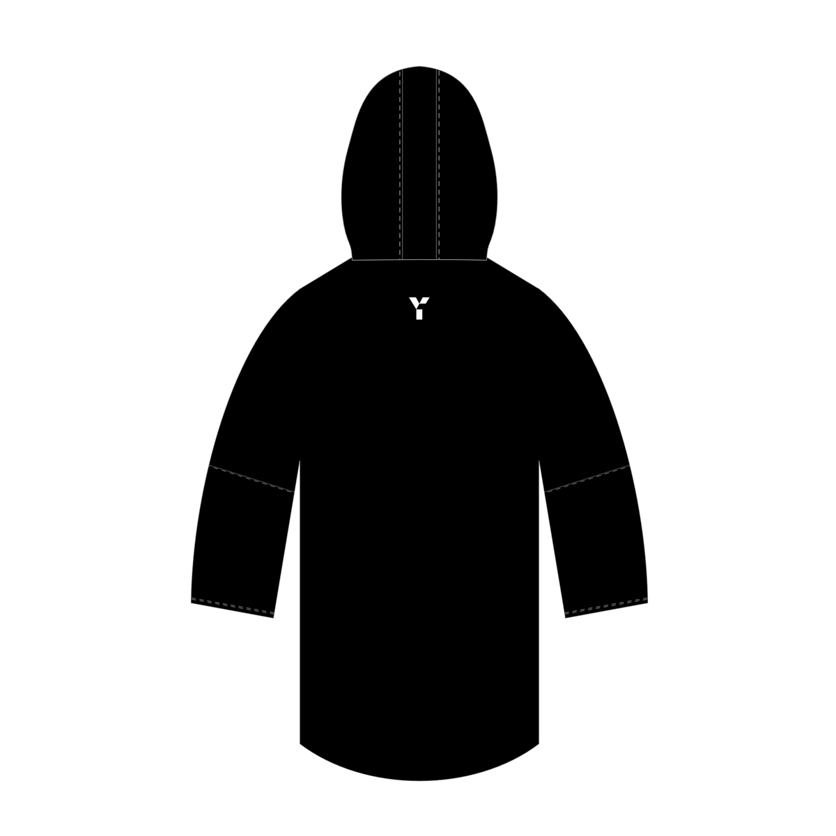 Wakefield HC - Changing Robe Black club teamwear by Y1 - view 2