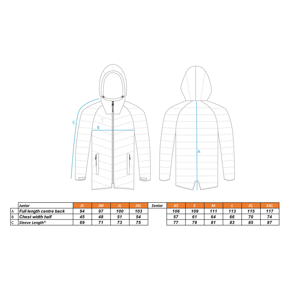 Padel4All Eastbourne - Bench Jacket Unisex Black by Y1 - view 9