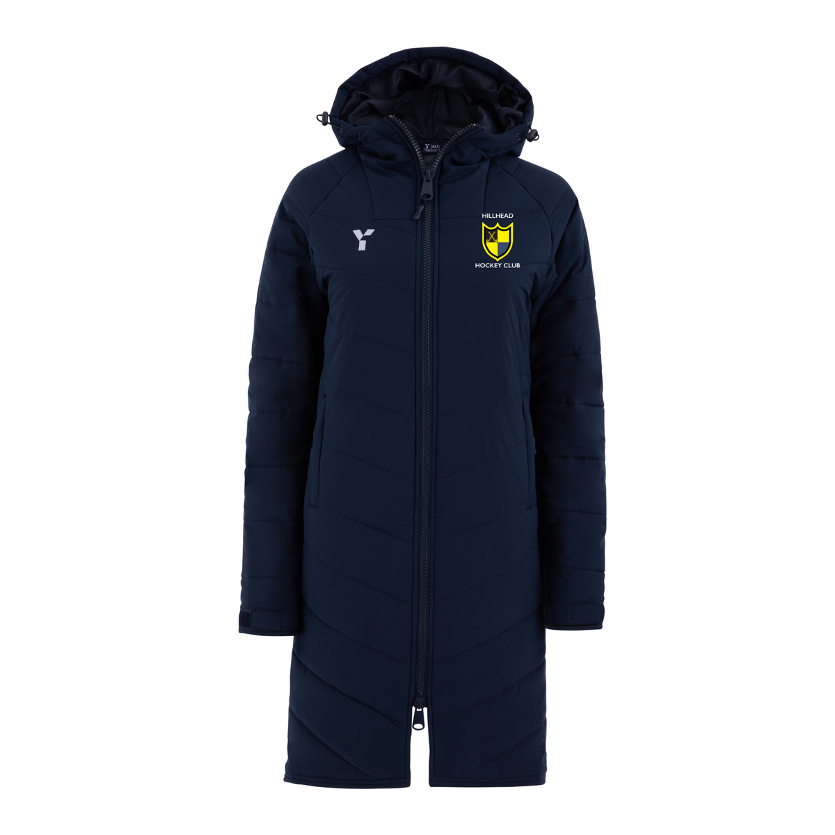 Hillhead Ladies HC - Bench Jacket Unisex Navy