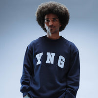 YNG Boxy Sweater Unisex (Navy)