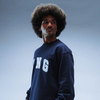YNG Boxy Sweater Unisex (Navy)