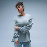 Invisible Y Boxy Sweater Unisex (Heather Grey)