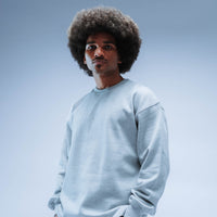 BF25 Invisible Y Boxy Sweater Unisex (Heather Grey)