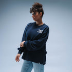 BF25 Y1 Padel London Boxy Sweater Unisex (Navy)
