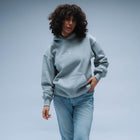 BF25 Invisible Y Relaxed Fit Hoody Unisex (Heather Grey)