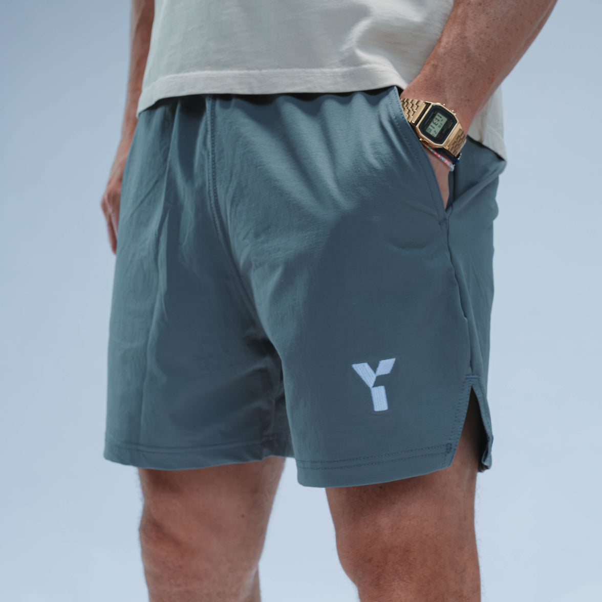 Padel Stretch Shorts (Grey)
