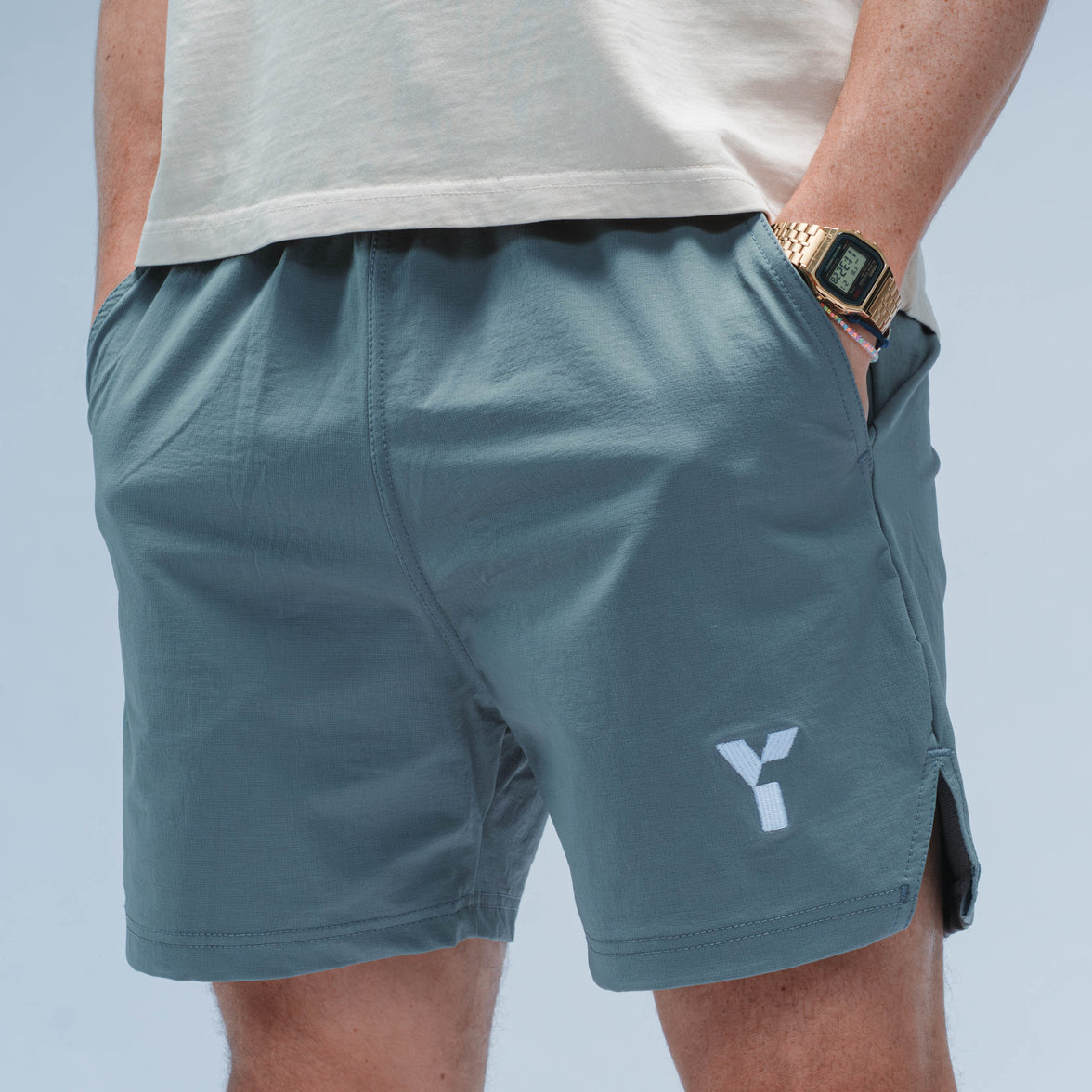 Padel Stretch Shorts (Grey)