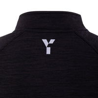Harleston Magpies HC - Fugi Quarter Zip Unisex Black Melange (SALE)